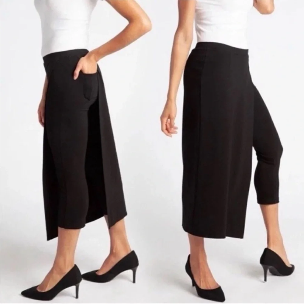Betabrand Classic Black Pants - Picture 1 of 9